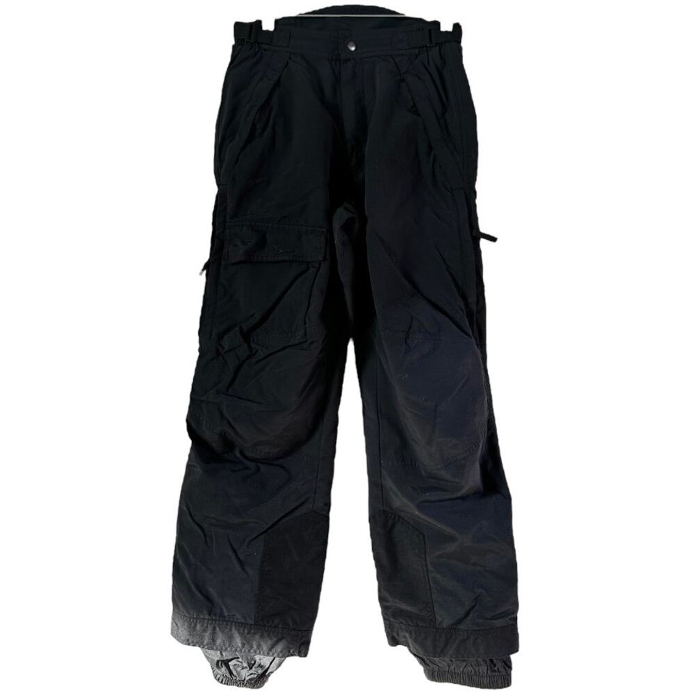 Obermeyer Saquaro Ski Pants Fleece Lined Relaxed Adjustable Mid Pockets Black S